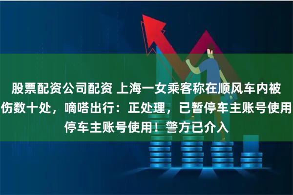 股票配资公司配资 上海一女乘客称在顺风车内被车主的狐獴咬伤数十处，嘀嗒出行：正处理，已暂停车主账号使用！警方已介入